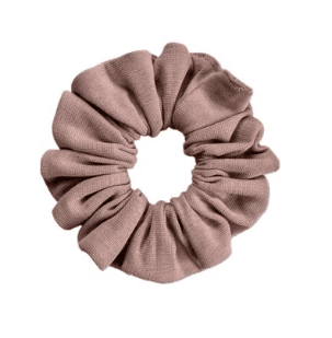 Luxury Velvet Pink Scrunchie